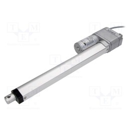 1 pcs x POLOLU - LACT10P-12V-20 LINEAR ACTUATOR - Motor: DC, 12VDC, 10A, 20: 1, Ioper: 500mA, 254mm, IP65