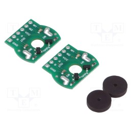 1 set x POLOLU - MAGNETIC ENCODER PAIR KIT - Sensor: Hall, encoders,magnet, 2.7÷18VDC, Kind of sensor: encoder