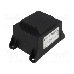 1 pcs x BREVE TUFVASSONS - TEZ20/D400/24V - Transformer: encapsulated, 20VA, 400VAC, 24V, 833.3mA, PCB, IP00