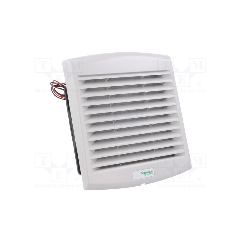 1 pcs x SCHNEIDER ELECTRIC - NSYCVF85M24DPF - Fan: DC, axial, 24VDC, 85m3/h, 49dBA, ball bearing, IP54, RAL 7035