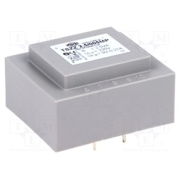 1 pcs x INDEL - TSZZ2.5/005M - Transformer: encapsulated, 2.5VA, 230VAC, 9V, 270mA, PCB, IP00