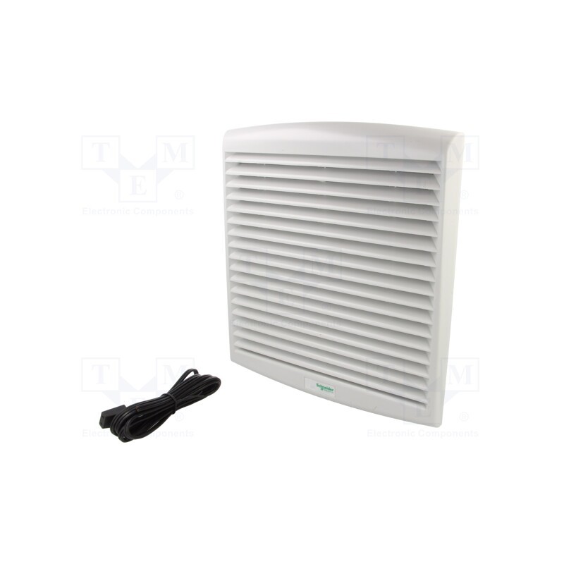 1 pcs x SCHNEIDER ELECTRIC - NSYCVF165M230PF - Fan: AC, axial, 230VAC, 165m3/h, 50dBA, IP54, 268x248x104mm