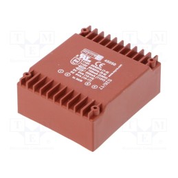 1 pcs x MYRRA - 45050 - Transformer: encapsulated, 18VA, 115VAC,230VAC, 9V, 9V, 1A, 1A, PCB