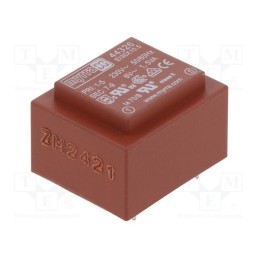 1 pcs x MYRRA - 44326 - Transformer: encapsulated, 1.5VA, 230VAC, 6V, 250mA, PCB