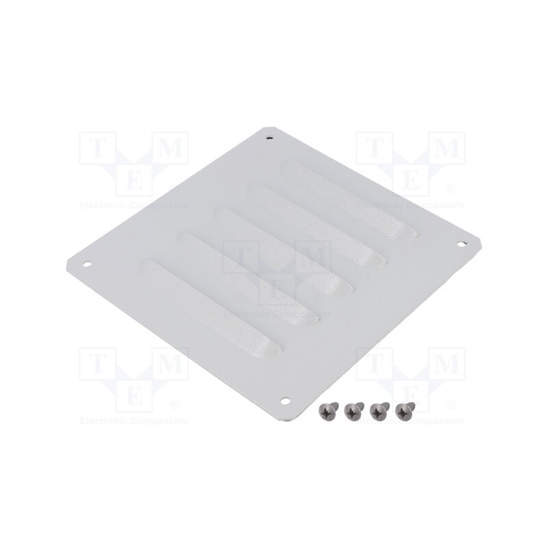 1 pcs x SCHNEIDER ELECTRIC - NSYCAG130X110LM - Guard, steel, Cutout: 110x130mm, IP23, Body dim: 160x160mm