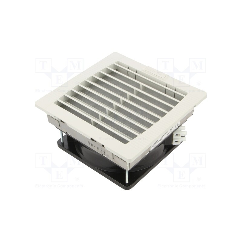 1 pcs x WEIDMu00dcLLER - FF-EMC 22 54/230V GY - Fan: AC, axial, 230VAC, 70m3/h, 44dBA, IP54, 145x75x145mm, grey