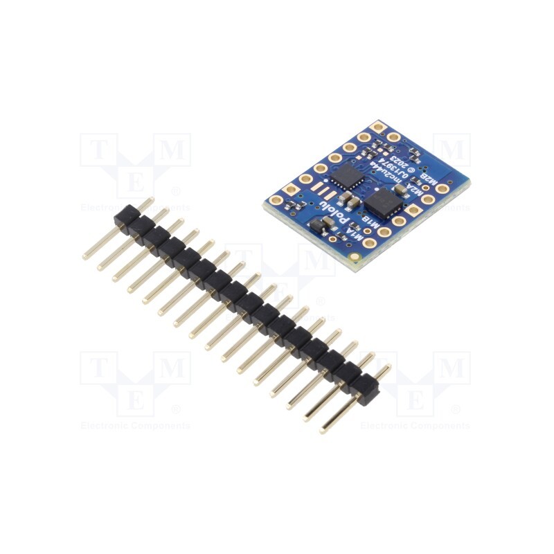 1 pcs x POLOLU - 5079 - DC-motor driver, Motoron, I2C, Icont out per chan: 1.6A, Ch: 2
