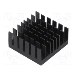 1 pcs x Advanced Thermal Solutions - ATS-55300K-C1-R0 - Heatsink: extruded, grilled, BGA, black, L: 30mm, W: 30mm, H: 14.5mm