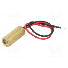 1 pcs x PICOTRONIC - 70104004 - Module: laser, 5mW, red, cross, 650nm, 3÷12VDC, 10÷30mA, 45°