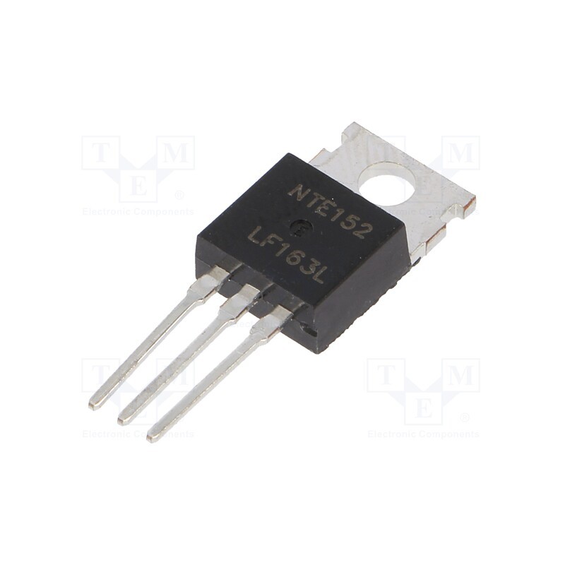 1 pcs x NTE Electronics - NTE152 - Transistor: NPN, bipolar, 90V, 4A, 40W, TO220