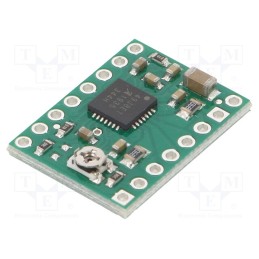 1 pcs x POLOLU - A4988 STEPPER MOTOR DRIVER CARRIER - Stepper motor controller, A4988, 1A, Uin mot: 8÷35V, Kit: module