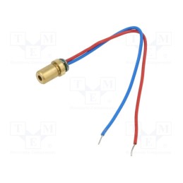 1 pcs x PICOTRONIC - 70103069 - Module: laser, 1mW, red, dot, 650nm, 2.7÷3.3VDC, 10÷30mA