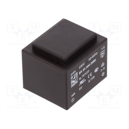 1 pcs x HAHN - BV EI 304 2080 - Transformer: encapsulated, 2.1VA, 230VAC, 6V, 350mA, PCB, BVEI