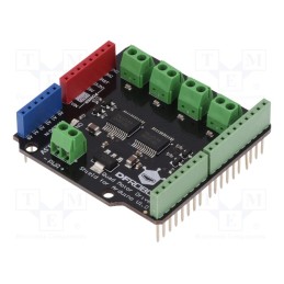1 pcs x DFROBOT - DRI0039 - DC-motor driver, TB6612FNG, 32kHz, PWM,TTL, 1A, Uin mot: 2.5÷13.5V
