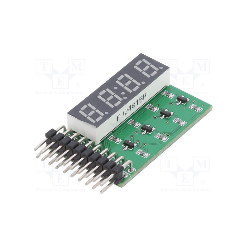 1 pcs x WAVESHARE - 4653 - Module: display, No.char: 4, Display: LED