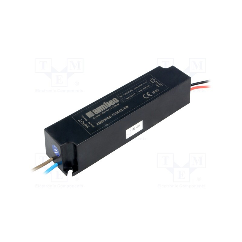 1 pcs x AIMTEC - AMEPR10D-1564AZ-UW - Power supply: switched-mode, LED, 9.6W, 8÷15VDC, 0.64A, 90÷264VAC