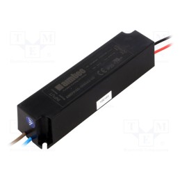 1 pcs x AIMTEC - AMEPR15D-3650AZ-UD - Power supply: switched-mode, LED, 18W, 24÷36VDC, 0.5A, 90÷264VAC