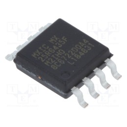 1 pcs x MACRONIX INTERNATIONAL - MX25R6435FM2IH0/TUBE - IC: FLASH memory, 64MbFLASH, 80MHz, 1.65÷3.6V, SOP8, serial