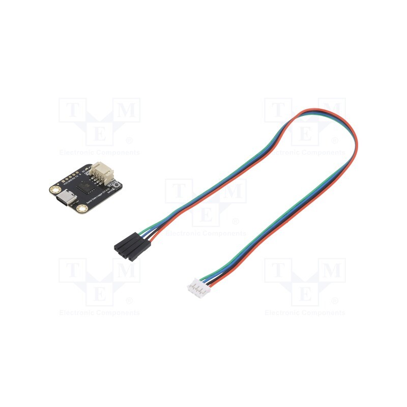 1 pcs x DFROBOT - TEL0147 - Module: data logger, 3.3÷5VDC, Gravity, 32x27mm, Arduino, USB C
