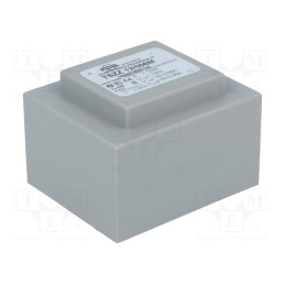 1 pcs x INDEL - TSZZ12/006M - Transformer: encapsulated, 12VA, 230VAC, 9V, 9V, 660mA, 660mA, PCB