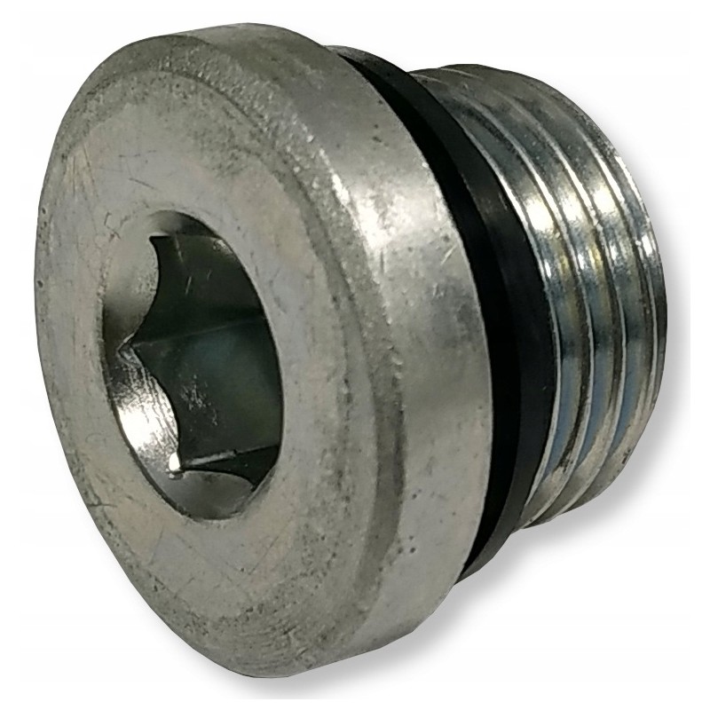 Hydraulic plug with seal thread 22 x 1 5