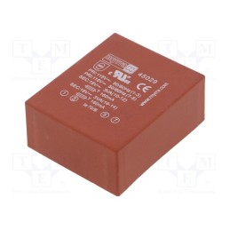 1 pcs x MYRRA - 45029 - Transformer: encapsulated, 6VA, 115VAC,230VAC, 18V, 18V, 167mA