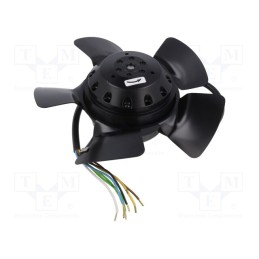 1 pcs x EBM-PAPST - Fan: AC, axial, 230/400VAC, Ø353x104mm, 2900m3/h, 69dBA, 1420rpm