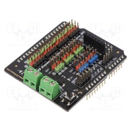 1 pcs x DFROBOT - DFR0412 - Module: extension, Gravity, servos, GPIO,I2C,SPI,UART, 7÷23VDC