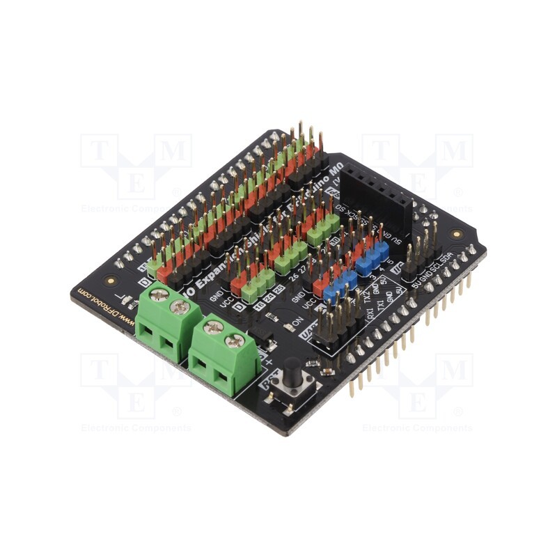 1 pcs x DFROBOT - DFR0412 - Module: extension, Gravity, servos, GPIO,I2C,SPI,UART, 7÷23VDC