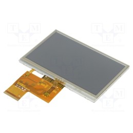 1 pcs x POWERTIP - PH480272T015-IBB - Display: TFT, 4.3', 480x272, Illumin: LED, Dim: 105.5x67.2x4mm