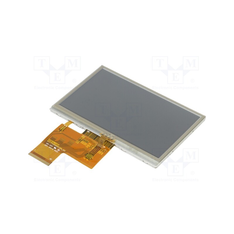 1 pcs x POWERTIP - PH480272T015-IBB - Display: TFT, 4.3', 480x272, Illumin: LED, Dim: 105.5x67.2x4mm
