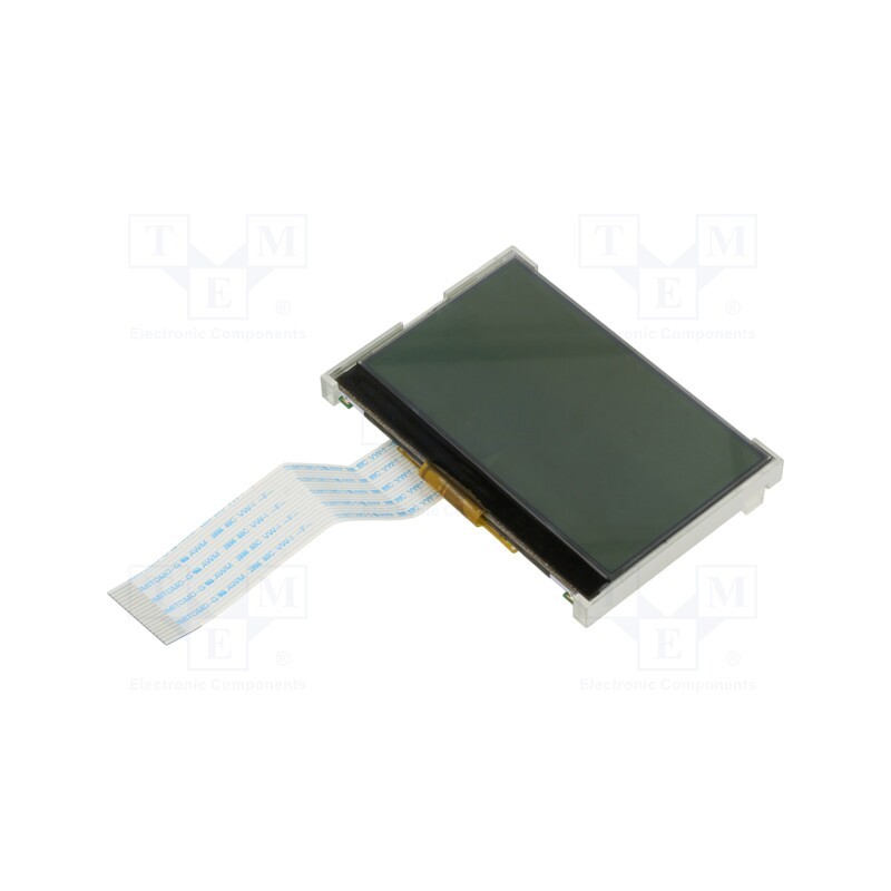 1 pcs x POWERTIP - PE12864WRF-042HL4Q - Display: LCD, graphical, 128x64, FSTN Positive, 80x54x9.7mm, LED