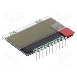 1 pcs x DISPLAY VISIONS - EA DOGS104W-A - Display: LCD, alphanumeric, FSTN Positive, 10x4, white, 36x25.4mm