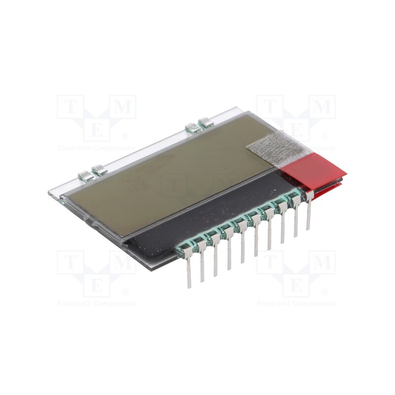 1 pcs x DISPLAY VISIONS - EA DOGS104W-A - Display: LCD, alphanumeric, FSTN Positive, 10x4, white, 36x25.4mm