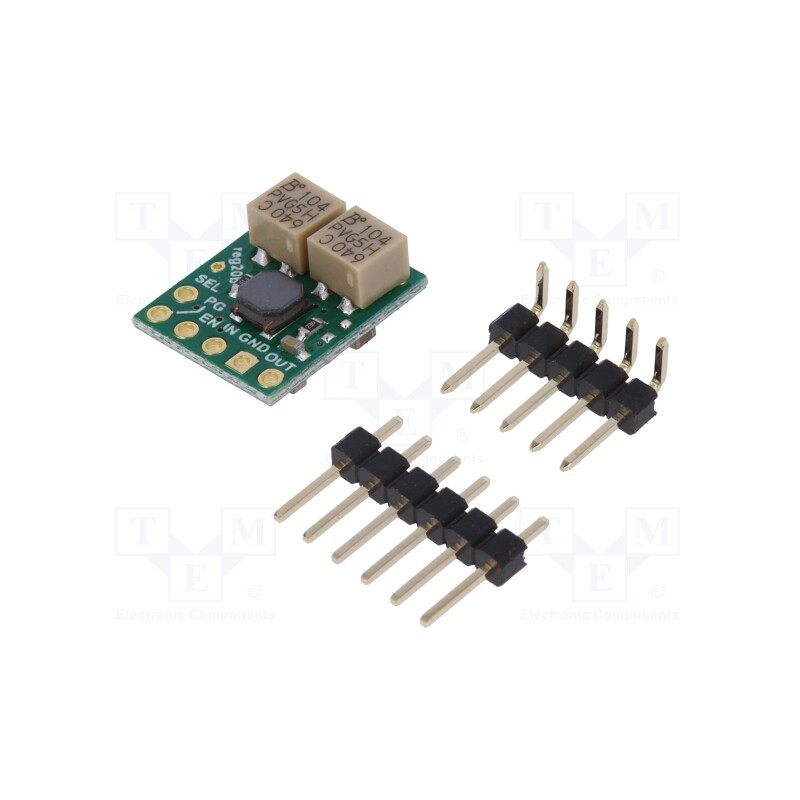 1 pcs x POLOLU - 2.5-9V STEP-UP/STEP-DOWN S9V11MACMA - Converter: step up / step down, Uout: 2.5÷9V, Uin: 2÷16V, 1.5A, 85%