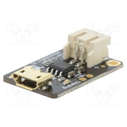 1 pcs x DFROBOT - DFR0667 - Module: Li-Po/Li-Ion charger, 5VDC, USB micro, TP4056X, 500mA