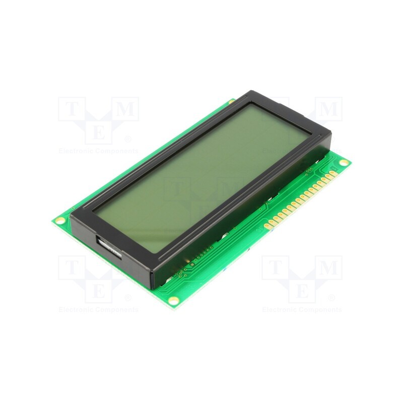1 pcs x DISPLAY ELEKTRONIK - DEM 20486 SBH-PW-N - Display: LCD, alphanumeric, STN Negative, 20x4, 98x60x14.5mm, LED
