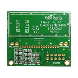 1 pcs x NEWHAVEN DISPLAY INTERNATIONAL - NHD-PCB12832A1ZREV2 - Extension module, PIN: 10, pin strips, 41.4x36.73mm