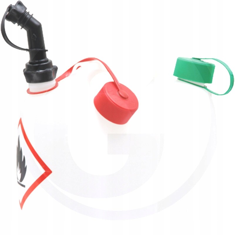 Double canister 3l and 1l for a chainsaw