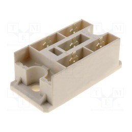 1 pcs x SEMIKRON DANFOSS - SKD 31/12 07191020 - Bridge rectifier: three-phase, Urmax: 1.2kV, If: 31A, Ifsm: 370A