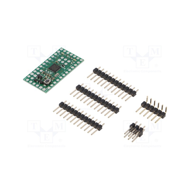 1 pcs x POLOLU - A-STAR 328PB MICRO 3.3V 8MHZ - A-Star Micro, LDO, pin strips, ATmega328PB, Usup: 3.8÷15VDC, PWM: 9