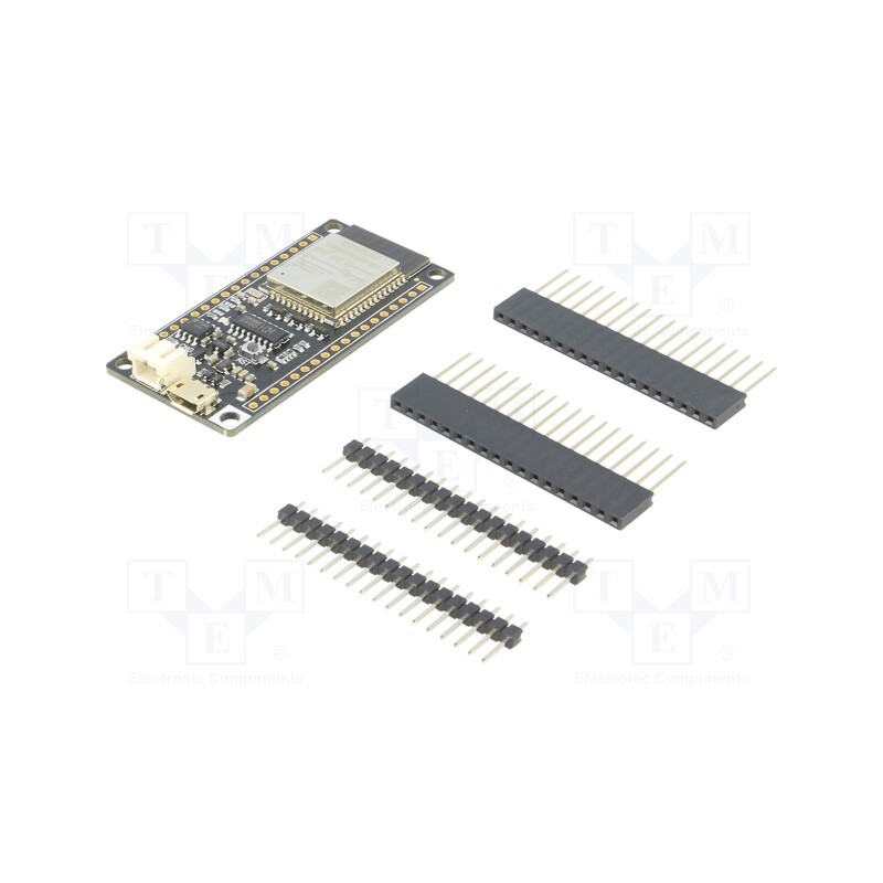 1 pcs x DFROBOT - DFR0478 - Communication, Bluetooth,WiFi, 6kBSRAM,16MBFLASH, ESP32, 29x58mm