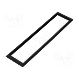 1 pcs x DISPLAY VISIONS - EA 017-13UKE - Frontal bezel, EASER404-HNLED, Dim: 161x40.2mm, 145x28mm, ABS