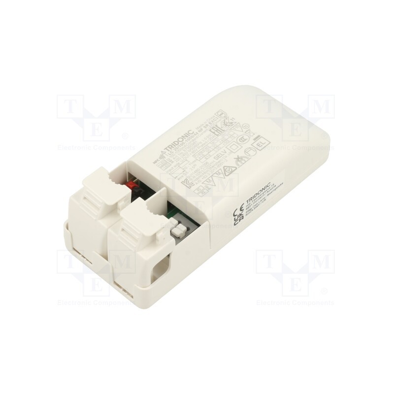 1 pcs x TRIDONIC - LC 20/100-1050/44 NF SR EXC3 - Power supply: switched-mode, LED, 20W, 7÷44VDC, 100÷1050mA, IP20