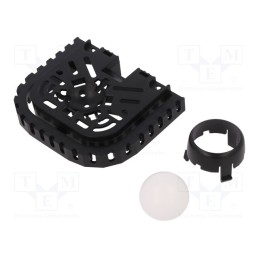 1 set x POLOLU - STABILITY CONVERSION KIT FOR BALBOA - Ball casters, Kit: ball,housing, white, push-in, Tip mat: plastic