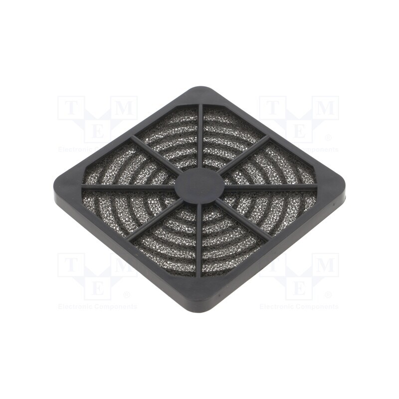 1 pcs x Akasa - GRM92-30 - Filter, Ø92mm, plastic, 1set, black, Mounting: screw