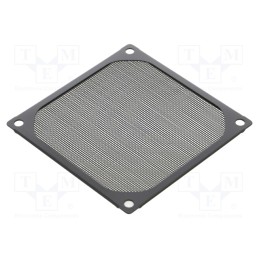 1 pcs x Akasa - GRM80-AL01-BK - Filter, Ø80mm, aluminium, 1pcs, black, Mounting: screw, Kit: filter