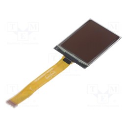 1 pcs x DISPLAY ELEKTRONIK - DEP 128160A-W - Display: OLED, graphical, 1.92', 125x160, Dim: 34.5x48.8x1.41mm