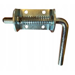 The latch has a strong bolt lock and a spring-loaded latch