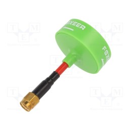 1 pcs x EMAX - EMX-1757-GREEN - Antenna, green, SMA, 5800MHz, 35x62mm, 50Ω, Antenna: WiFi, 3dBi